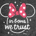 thumbnail image 3 of Disney - Minnie Mouse - In Bows We Trust - Men's Crew Neck Fleece Pullover, 3 of 5