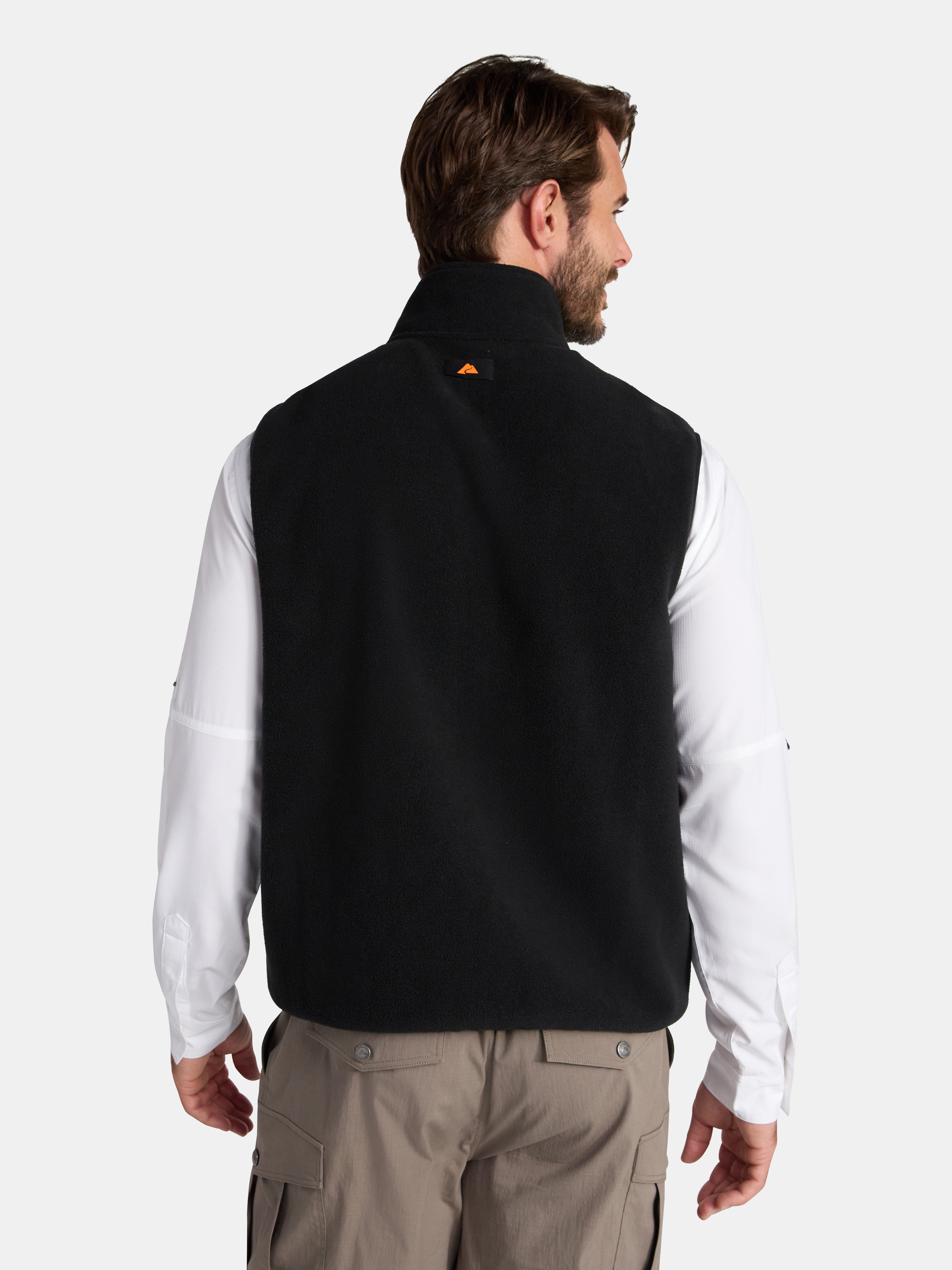 Ozark Trail Men's and Big Mens's Polar Fleece Vest, Sizes S-3XL