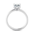 thumbnail image 3 of Golden Jewel 1.7 Ct Princess Cut Moissanite Engagement Ring - Moissanite in 14K White Gold Plated - Prong Set Design for Women - Perfect for Anniversaries, Weddings and Gifts, 3 of 3