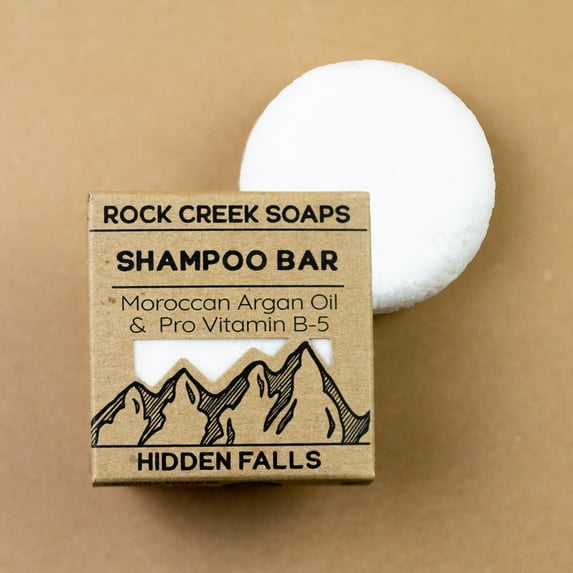 Rock Creek Soaps - Solid Shampoo Bar - Hidden Falls