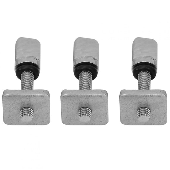 Tornillo de aleta de cola de tabla de surf Tornillo de aleta de tabla larga Tornillo de aleta simple con placa (M4 * 19MM)