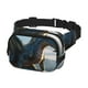 thumbnail image 2 of Fotbe Wild Blue Cool Dragon Cangurera Cuadrada con Estampado de Doble Capa, Bolsa de Cintura Ajustable Mini para Hombres y Mujeres, 2 of 9