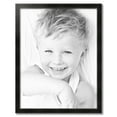 thumbnail image 2 of ArtToFrames 27" x 35" Honors Black with Silver Picture Frame, 27x35 inch Black Wood Poster Frame (WOM-5157),  Pack, 2 of 7