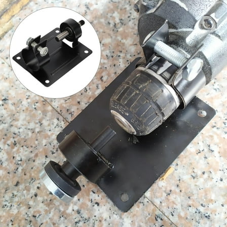 Mobutofu Electric Grinding Tool Holder 1Set Electric Drill Cutting Seat Converter for Metal Cutting Woodworking Black