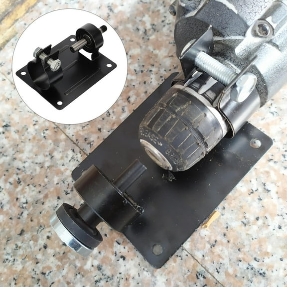 Mobutofu Electric Grinding Tool Holder 1Set Electric Drill Cutting Seat Converter for Metal Cutting Woodworking Black