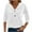 White, variant on Womens Winter Coats Winter Jackets for Women Solid Color Rowan Hooded Button Loose Long-Sleeved Hoodie
