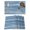 Light Blue, variant on Blue Placemats Set of 4, Vintage Modern Abstract Art Ombre Placemats for Dining Table, Place Mats for Kitchen Tabletop, Waterproof Wipeable Dining Table Mats Set