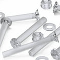 thumbnail image 4 of 20 x Crosshead Countersunk Screw Nuts and bolts, Transparent Clear Plastic Acrylic, M5 x 40mm - Acrylic Plastic Screws, (13/64 x 1 37/64 in), 4 of 11