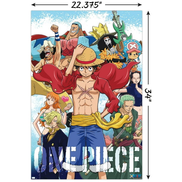 One Piece - Crew Wall Poster, 22.375