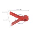 thumbnail image 2 of RENACLIPY 150 Pcs Clip de Greffage de Tomate Rouge pour Jardinage et Fixation de Légumes, 2 of 6
