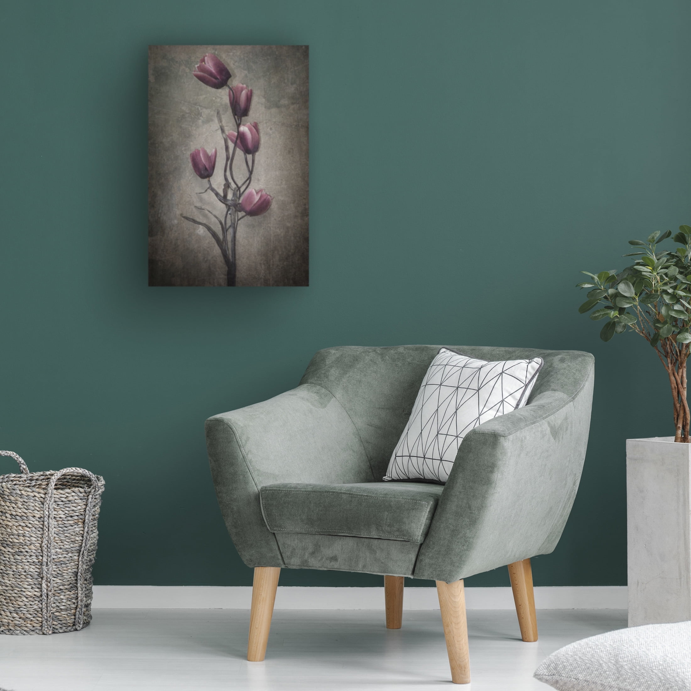Canvas Wall Art - Kahar Lagaa 'You HavenT Seen The Last Of Me' Wall Art for Living Room, Bedroom, or Office D?cor by Trademark Fine Art - 16 x 24 Inches