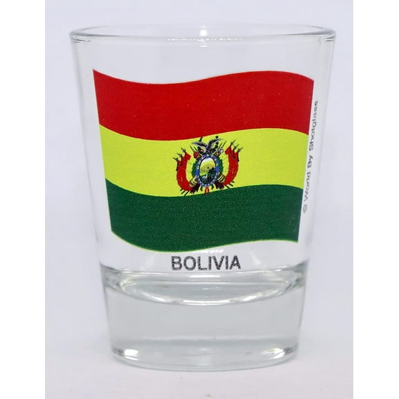 Bolivia Flag Shot Glass…