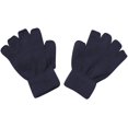 thumbnail image 1 of Unisex Warm Half Finger Stretchy Knit Fingerless Gloves, 1 of 3