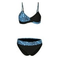 thumbnail image 5 of Teissuly Women's Two Piece Set Swimsuits Leopard Print Swimwear Beachwear, 5 of 5