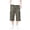 Green, variant on Men's Shorts, Men's Over The Knee Shorts Elasticated Pocket Slacks 8 Mens Shorts Black L