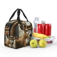 thumbnail image 5 of Vsdgher American Wildlife Deer Forest Lunch Bag, Lunch Box for Women Adult Men, Lunch Tote Insulated Cooler Lunch Container for Work/Office/Picnic/Travel, 5 of 8