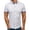 White, variant on SwiftWear Men Polyester Short Sleeve Turndown collar Plaid Tshirts Shirts For Men Navy M
