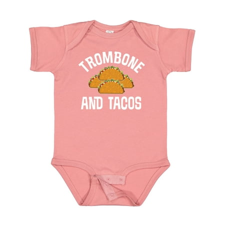 

Inktastic Trombone and Tacos Band Gift Gift Baby Boy or Baby Girl Bodysuit