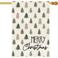 thumbnail image 1 of Bandera de jardín con diseño de bandera de Navidad, 71 x 102 cm, doble cara, 1 of 7