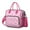 Pink Baseballs Pattern, variant on Pink Baseballs with Bows Pattern Womens Lunch Box for Work,Insulated Large Lunch Bag for Tween and Teen,Loncheras Para Mujer,Leakproof Adult Lunch Bag for Work,Beach,Travel,Picnic,Camping