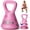 Pink, variant on Adjustable Kettlebell, 5lb 9lb 15lb Kettlebell Weights Set, Ergonomic Design & Wide-Handle for Home Gym, Full-Body Workouts Strength Training and Weight Loss, Good for Men Women & Beginners (Blue)