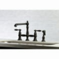 thumbnail image 2 of Kingston Brass KS7275ALBS Kitchen Faucet with Side Sprayer, Oil Rubbed Bronze, 2 of 5