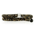 thumbnail image 4 of Black and Gold Glittery Wrap Around Luxurious Crystal Bracelet, 4 of 5