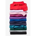 thumbnail image 4 of Woman Within Plus Size Long-Sleeve Polo Shirt, 4 of 6