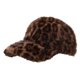 thumbnail image 1 of Gorra Qarigey suave agradable para la piel mujer béisbol cálida estampado de leopardo, 1 of 6
