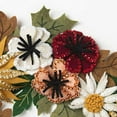 thumbnail image 4 of Bucilla Felt Applique DIY Holiday Wreath, Fall Floral, 16.5" x 16.5", 4 of 6