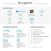 HP 14 Ryzen 3 4GB/1TB Laptop-Silver (Google Classroom Compatible)