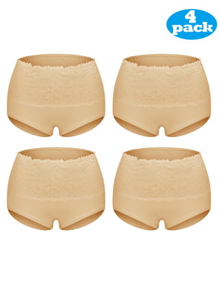 Cotton Medium High Waist Underwear Women Soft Briefs Comfy Breathable  Ladies C Section Panties Multipack 5 Pack 