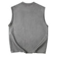 thumbnail image 3 of Cathalem Sleeveless Shirts for Men Gym Tank Top - Beach Tank Tops for Men - Sleeveless Summer Tops - Mens Beach Wear(Gray,M), 3 of 3