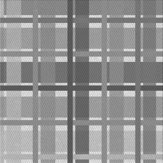 Ahgly Company Indoor Square Patterned Smokey Gray Area Rugs, 4' Square