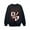 Black, variant on Justice League Girls Harley Quinn FC Pocket Sweatshirt