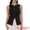 Black, variant on DARING DIVA Women's Sleeveless Suit Vest Button Cotton Vest Tops Blazer XS Light Blue
