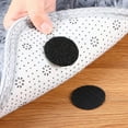 thumbnail image 3 of WOVTE 24 Pieces 2inch Large dots Round Size Self Adhesive Hook Loop Tape Dots Industrial Strength Sticky dots Double Sided Sticky Tape Fasten Mounting Home or Office Wall Decor or Carpet Gripper Tool, 3 of 7