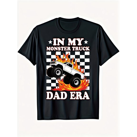 My for Monster Truck Dad Era Tshirt