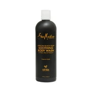 SheaMoisture Soothing Body Wash for Acne Treatment African Black Soap Paraben Free Body Wash 13 oz