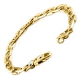 thumbnail image 3 of Pompeii Men's Marine Link 14k Gold (26gram) or Platinum (43gram) 6.5mm Bracelet 8.5" (,), 3 of 5