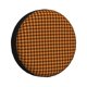 thumbnail image 1 of Balery Black And Orange Houndstooth Cubiertas para Neumáticos - Protector Resistente para Neumáticos de Camioneta, SUV, Remolque, Camper y RV-14 inch, 1 of 6