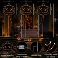 thumbnail image 3 of Luces de pasarela de Halloween Hopolon Pumpkin, paquete de 3 unidades, para exteriores, 3 of 8