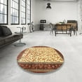 thumbnail image 3 of Ahgly Company Indoor Rectangle Traditional Mahogany Brown Animal Area Rugs, 2' x 3', 3 of 6