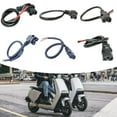 HONGDI Electric Scooter Vehicle Charging SocKet Ebike Plug Cable Wire