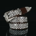 thumbnail image 4 of lanema Full Rhinestone Belt Waistband Belt For Dress Bling Rhinestone Belts Jeans Belt, 4 of 21