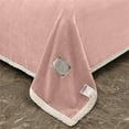 thumbnail image 4 of QTOCIO Soft Fuzzy Warm Fuzzy Blankets Couch Fleece Blankets Bed Cozy Machine Washable Thick Comfy, Pink, 120x200cm/47.24x78.74in, 4 of 6