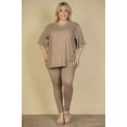 thumbnail image 2 of Plus Size Oversize shirt  Leggings Set, 2 of 7