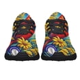thumbnail image 5 of Kentucky Stte Cardinal and Goldenrod Flower Shoes Sneakers for Women Men Black Size 8.5, 5 of 7