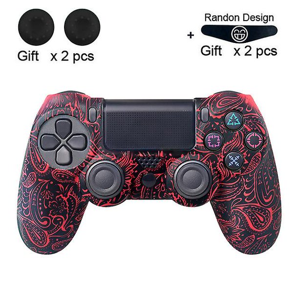 Controlador de silicona Skin Grip Case Anti Slip Cover Protector para Sony Ps4