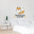 thumbnail image 2 of Never Waste Cute Animal Life Quote Cartoon Quotes Decors Wall Sticker Art Design Decal for Girls Boys Kids Room Bedroom Nursery Kindergarten Home Decor Stickers Wall Art Vinyl Decoration (40x40 inch), 2 of 2